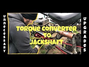 Trailmaster MB200 Mini Bike Torque Converter to Jackshaft Conversion