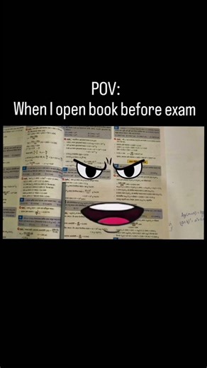 when I open book before exam //Student Life funny video//#study #studentlife #shorts
