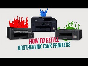 How to Refill Brother Ink Tank Printers