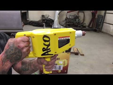 How to use HARBOR FREIGHT stud welding gun