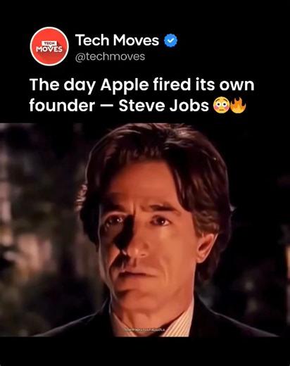 The day Apple fired its own founder - Steve Jobs😳😳 | Tech Moves