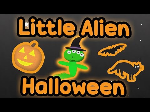 Little Alien Halloween | English Learning Songs