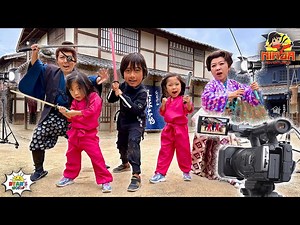 The Making of Ryan's World Ninja Movie BTS - Videos For Kids