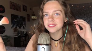 Gracie k(双语字幕) 揭露拍摄幕后🎬尝试眼影试色(超美的一期)助眠 asmr 轻语 触发音 敲击音 沉浸式体验 中文字幕 助眠赫敏