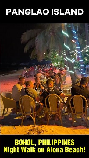 The Best Nightlife on Panglao Island 🇵🇭 Bohol, Philippines