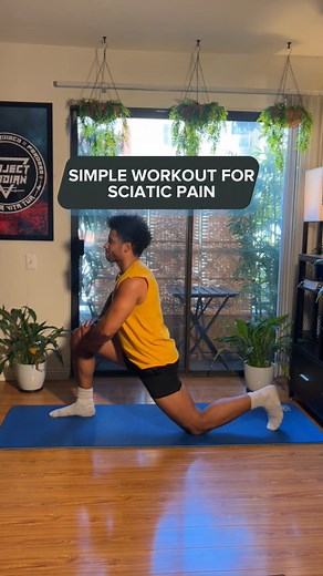 Need to ease your back pain? Try this simple workout! Relieve tension and improve flexibility. 📲Save this workout for later to ease discomfort! Here’s the full routine: ✅ Figure 4 (10 reps each side) ✅ Pigeon Pose (hold for 30 seconds each side) ✅ Runners Lunge (hold for 30 seconds each side) ✅ Cat Cow (10 reps) Do 3 sets to maximize relief! This workout routine is great for alleviating sciatic nerve pain and improving overall mobility. Bookmark this workout for later! ☝️ Trust me, you’re gonna