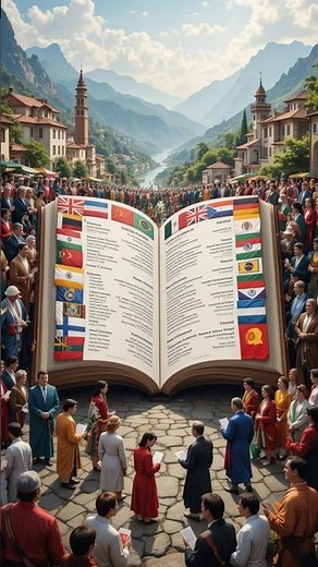COUNTRIES where the most OFFICIAL LANGUAGES are spoken 🗣️🌐