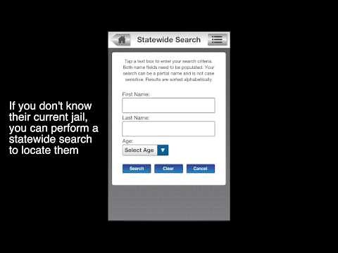 Find Inmates in the Kankakee County Jail using the VINE Mobile App