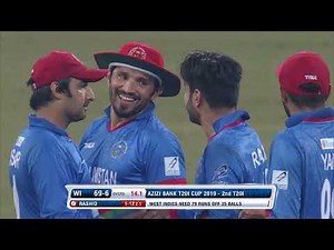 Rashid Khan's splendid bowling performance against West Indies | AFG v WI 2026 | UAE | ACB