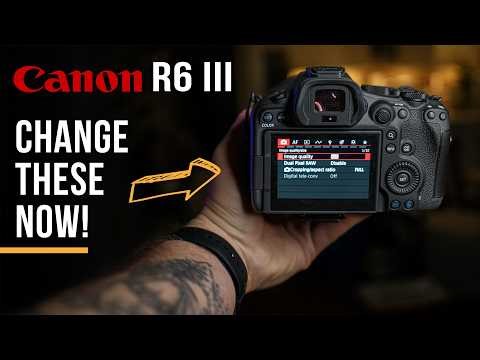 Canon R6 III - Autofocus, Codecs, cLog2 - Settings for Photo and Video