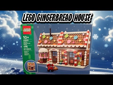 LEGO Build & Review: LEGO 40809 Festive Gingerbread house