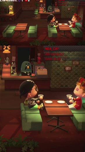 Have a coffee with your friends in Animal Crossing! ☕️ #animalcrossing #cozy #coffee