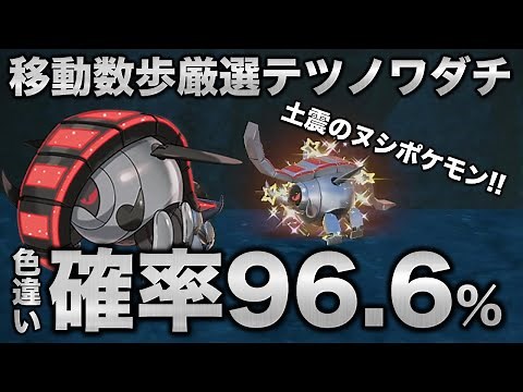 [Move just a few steps!! Select different colors] Iron-bound edition!! [Pokemon SV/Scarlet Violet]