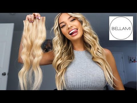 Clip-in Hair Extensions Tutorial 20” | Bellami Hair