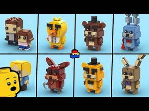 Five Nights at Freddy's: Building LEGO BrickHeadz (Movie Edition)
