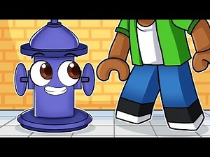 I hid in Roblox while transformed!