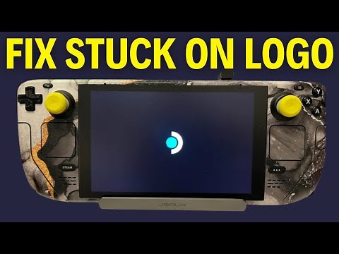 How To Fix Steam Deck Stuck On Logo