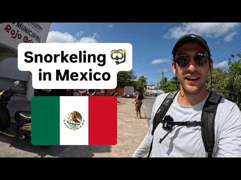 Snorkeling in Isla Mujeres 🇲🇽