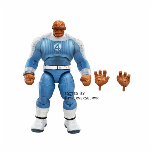 Hyper-Verse on Instagram: "Here’s The Thing in his full suit — no battle damage this time. Gave him his boots and space gear back. 🧱 Edited from the Marvel Legends battle damaged version. #thething #fantastic4 #fantasticfour #fantasticfourthefirststeps #marvellegendscommunity #marvellegends #actionfigure #reedrichards #suestorm #johnnystorm #actionfigures #shfiguarts #mafex #bandai #marvelrivals"