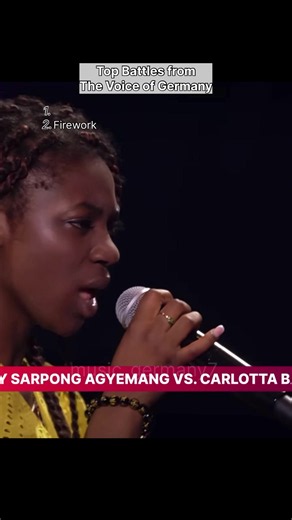 The Voice Germany Battles: Firework Moment