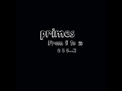 Primes from 1 to N problem | Codeforces