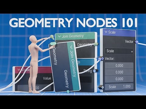 GeoNodes For Beginners | Part 1 [The Basics]