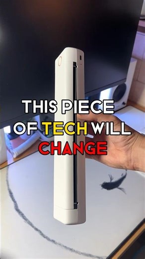 This Piece Of Tech Will Change Your Life #inklessprinter #printer #phomemo #technology #tech