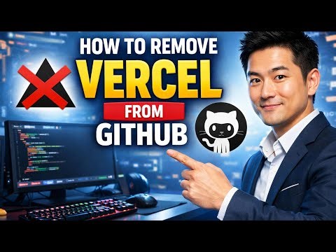 How to REMOVE Vercel from GitHub (Step by Step)