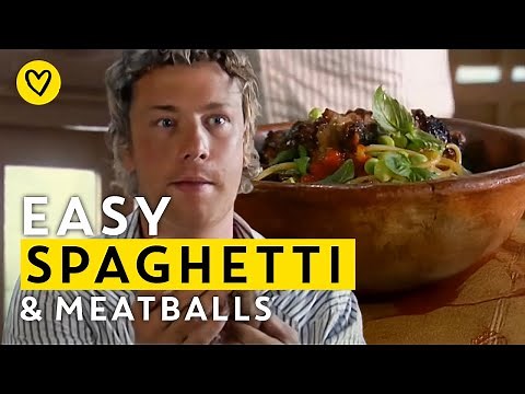 How To Make Easy Spaghetti & Meatballs In Under 10 Minutes!