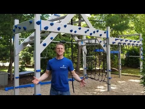 Backyard Ninja Course - Monster Long