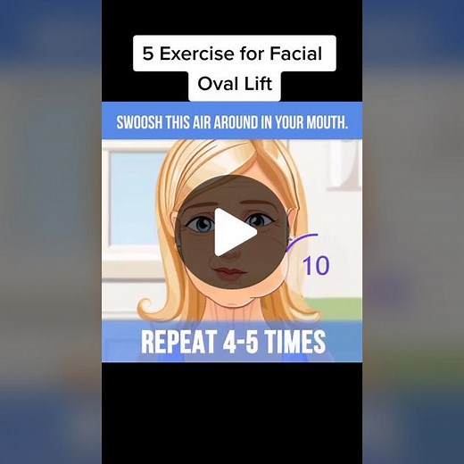 5 Facial Oval Lift Exercises for a Youthful Appearance