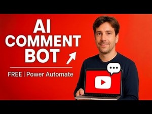 Build a FREE AI Bot to Auto-Comment on YouTube! (Power Automate Tutorial)