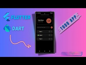 Build a Stunning To-Do App with Flutter & Dart | Part 1 🚀📱