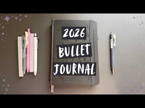 Simple bullet journal setup for anxiety and memory keeping | 2026