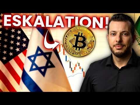 USA & ISRAEL im KRIEG gegen IRAN! 🚨 BITCOIN STEIGT nach CRASH! 📉📈