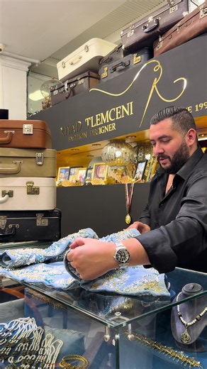 Riyad Tlemceni haute couture : karakou algérien sur-mesure