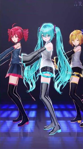 【MMD】Angels of Delusion Dance【Tda式改変亞北ネル/重音テト/げのげ式初音ミク】#vocaloid #初音ミク #hatsunemiku #kasaneteto