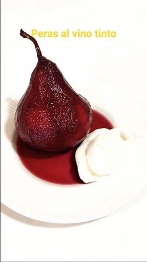 Peras al vino tinto #cocinaencasa #recetas #canaldecocina #peras #canaldecocina