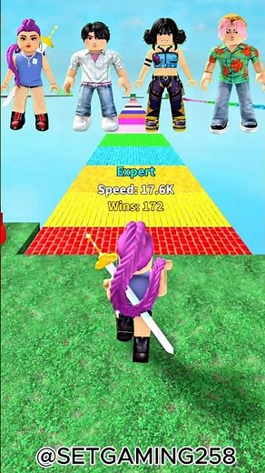 K-pop Demon Hunters ! Vs SPEED CHALLENGE #roblox #rblx #robloxshorts