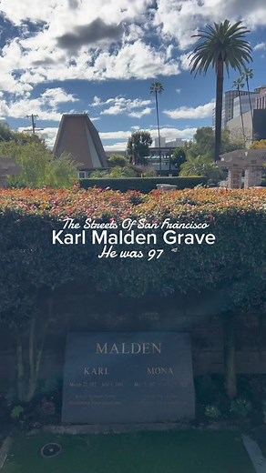 Exploring Karl Malden's Grave at Pierce Brothers Westwood Village Memorial Cemetery