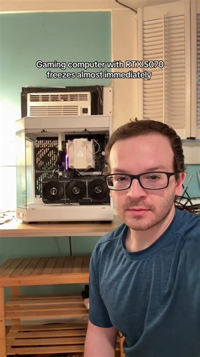 This barely used computer is also barely functioning. It has an issue that is becoming more common and costing gamers for needless repairs. #gaming #computer #repair #nvidia