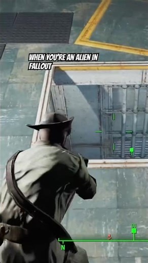 Aliens are real! | #fallout4 #gamingshorts #gaming #alien #hunter #fpsgaming
