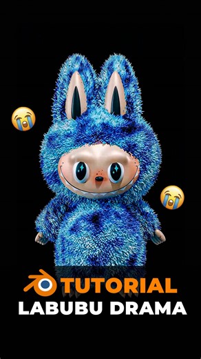 ARTINVADER on Instagram: "This Blender tutorial shows you how to model Labubu step by step. It’s a follower request tutorial, and I’ll guide you through the full process of character modeling in Blender — from the base mesh to adding details, so you can create your own 3D Labubu. YouTube - Link in Bio #blender #blender3d #blendertutorial #motiongrahic #animation #digitalart #artist #artists #digitalartist #coverart #artinvader #art #artwork #labubu"