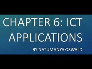 IGCSE ICT THEORY CHAPTER 6: ICT APPLICATIONS