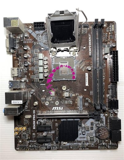 微星B365M PRO-VH主機板，LGA1151，BIOS版本v13；支援Intel 8/9代處理器-Yahoo拍賣
