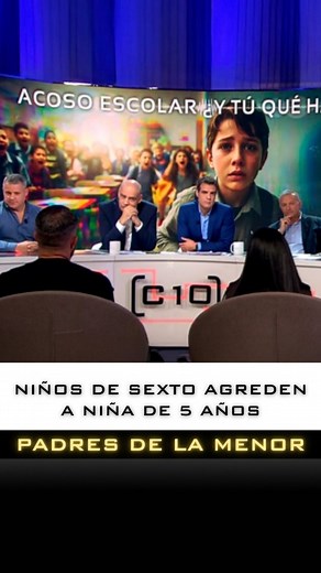 40K views · 1.6K reactions | Una de las entrevistas más estremecedoras: hablamos con Vanesa y Roberto, padres de una menor de 5 años que ha sufrido, durante semanas, agresiones salvajes de sus propios compañeros de sexto de primaria. ✨ #Código10 en @cuatrotv con @nachoabadtv y @davidalemantv. | Código 10 | Facebook