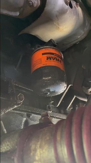 STUCK OIL FILTER REMOVAL! #diysity #mechanic