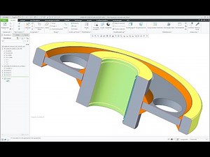 Creo - Welded guide wheel – Top-Down-Desing in Creo for Beginners