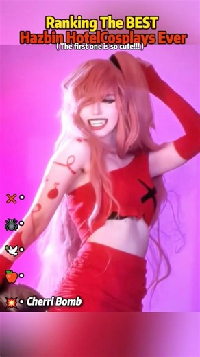 Ranking The BEST Hazbin Hotel Cosplays Ever,the first one is so adorable!#HazbinHotel#cosplay