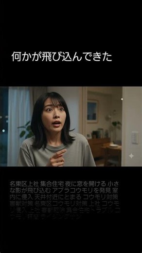 【名東区・上社】夜、窓を開けた瞬間に何かが飛び込んできた｜コウモリ対策